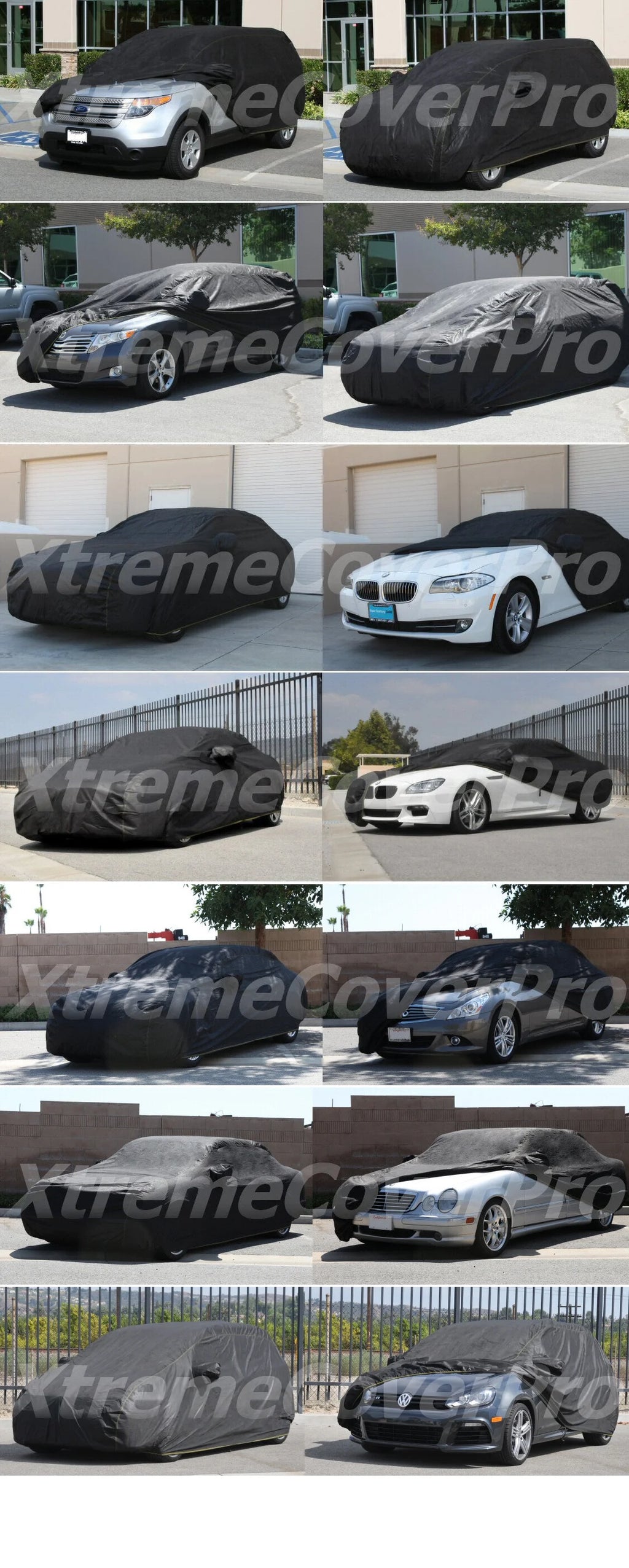 Black Car Cover R756