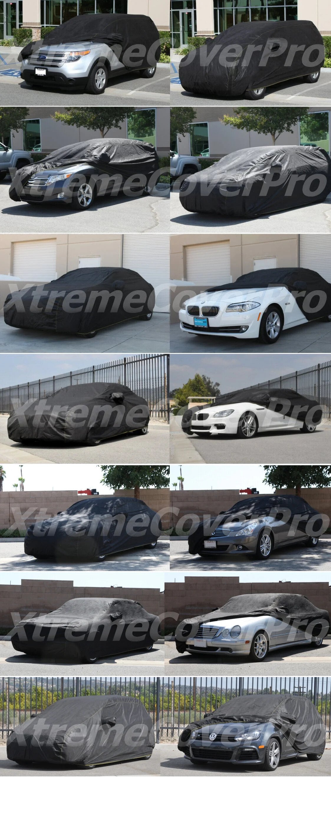 Black Car Cover R756