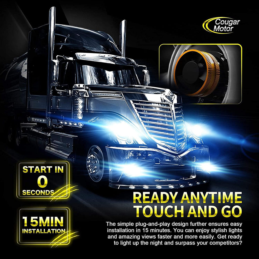 9006 LED Bulb 20000LM HB4 6500K Cool White Conversion Kit Pack of 2 G1910