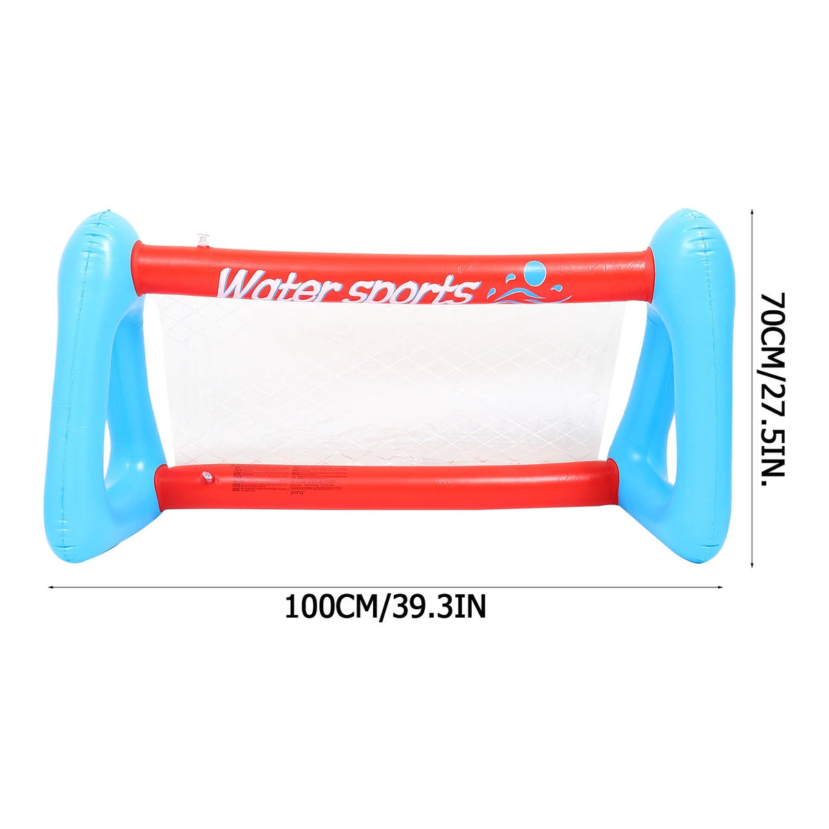 Inflatable Pool Float Set with Volleyball Net and Volleyballs E237918
