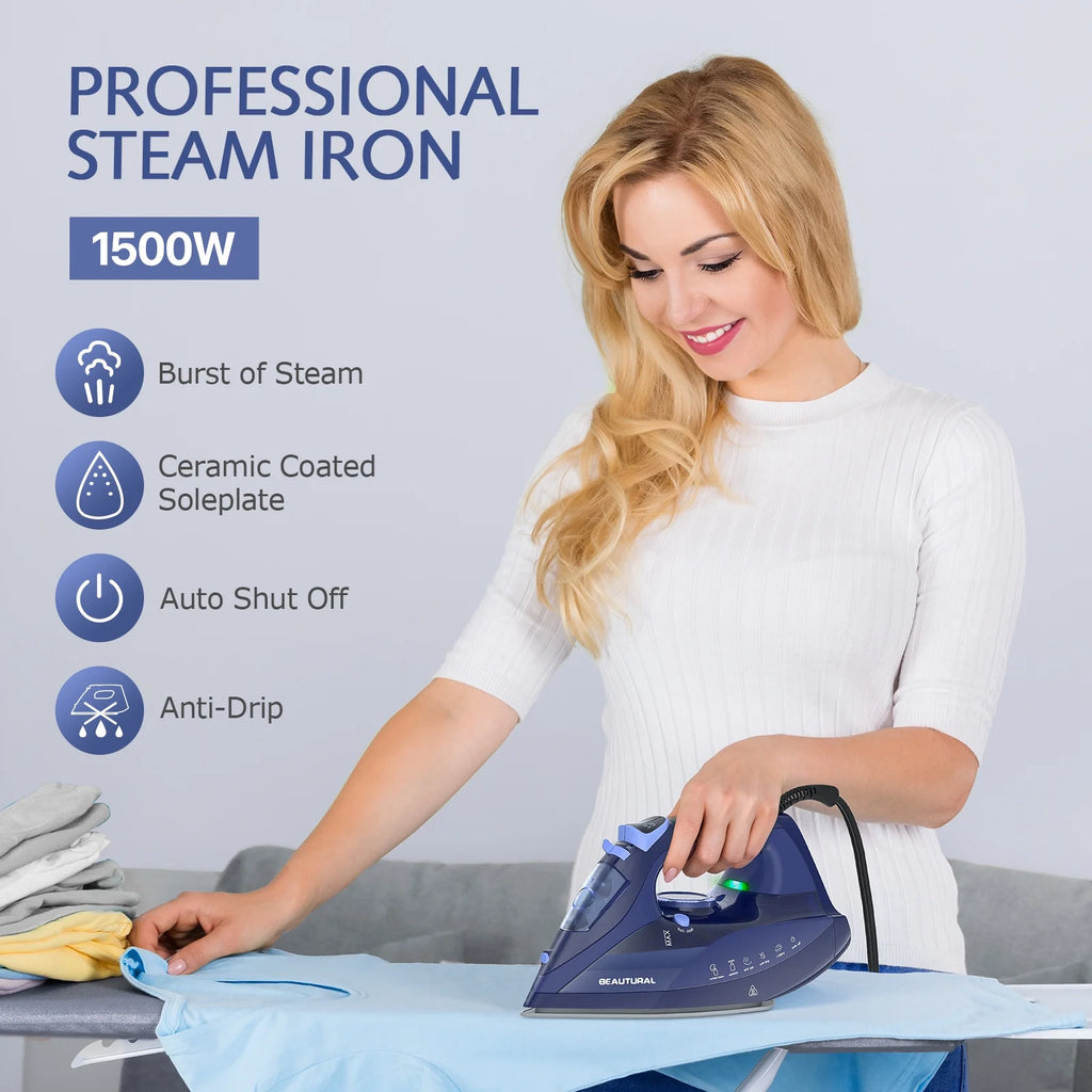 Steam Iron with Thermostat Dial, Self-Cleaning J632181