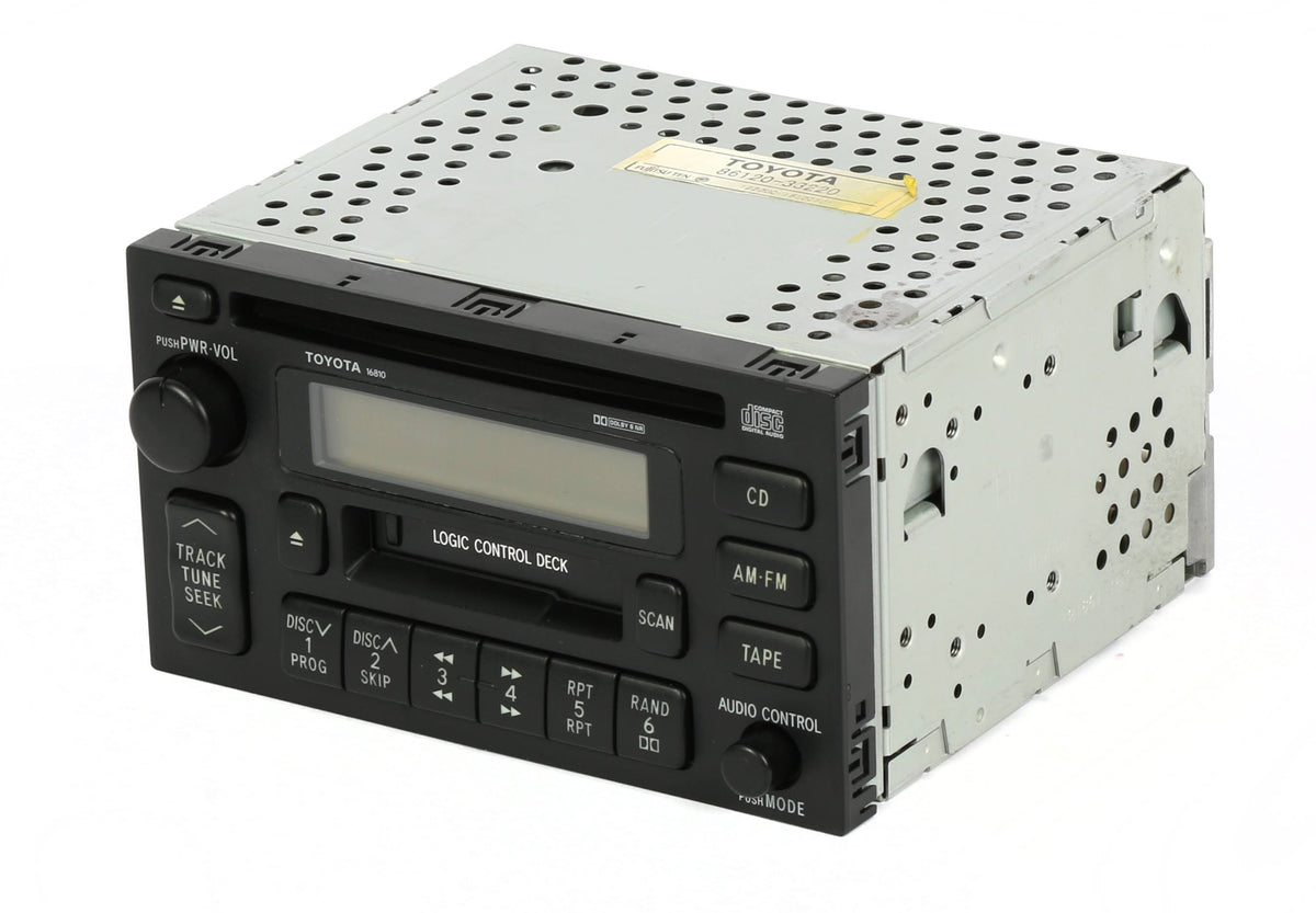 1999 Toyota Camry Avalon Solara Am FM Radio CD Cassette Face D6213