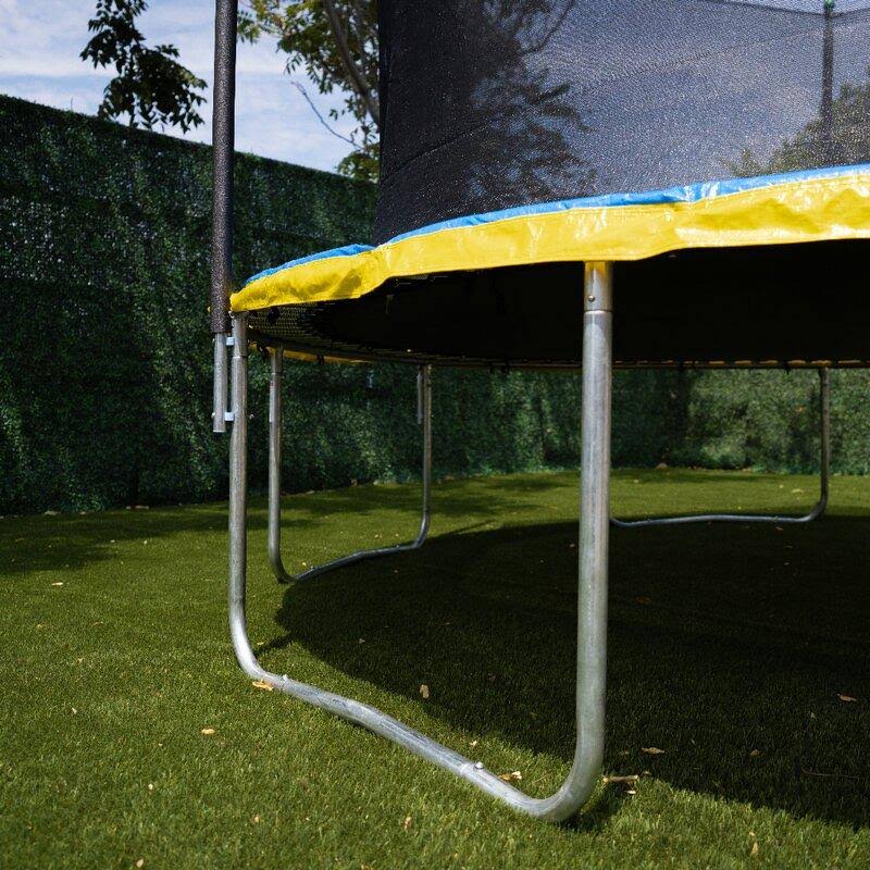 15& Round Backyard Trampoline with Safety Enclosure P4605