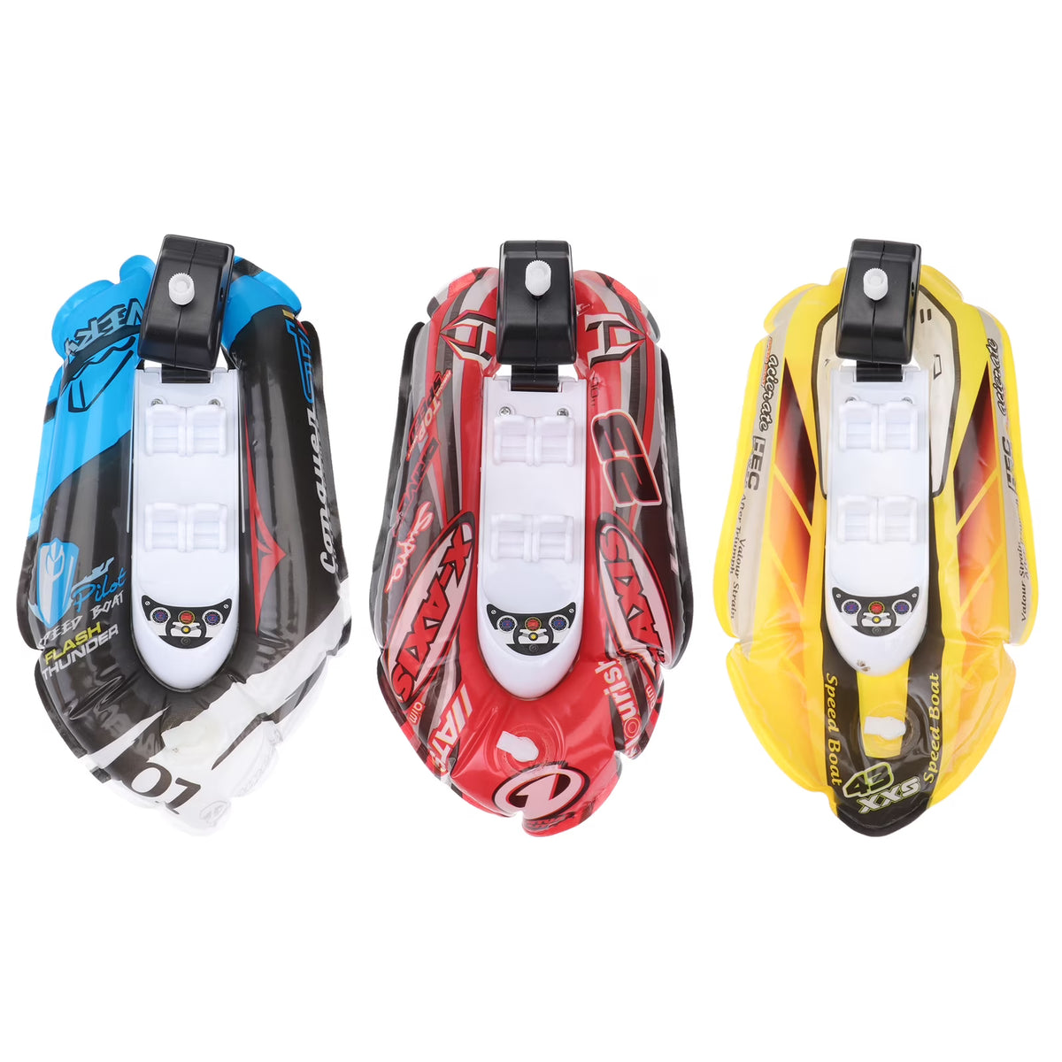3pcs Mini Inflatable Paddle Boat Bathing Toy I33752