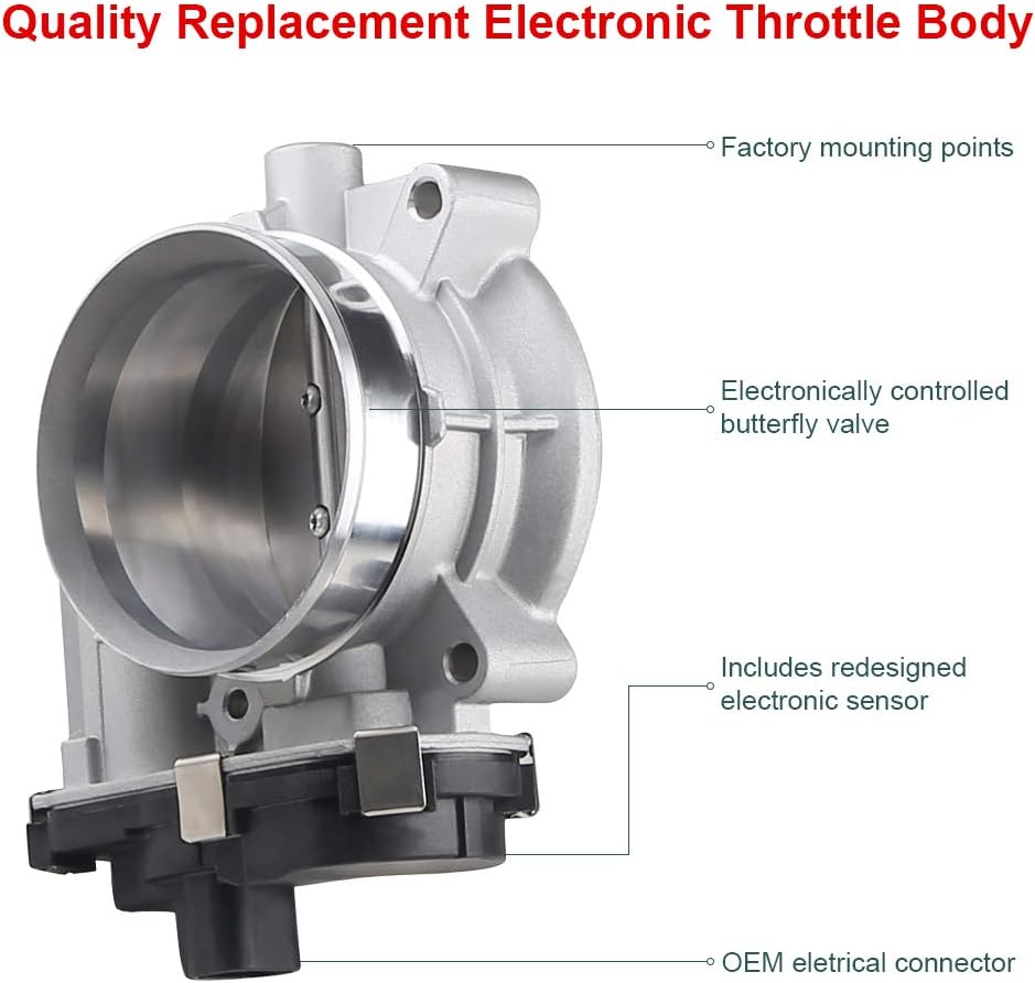 Electronic Throttle Body Assembly Pack of 2 O333