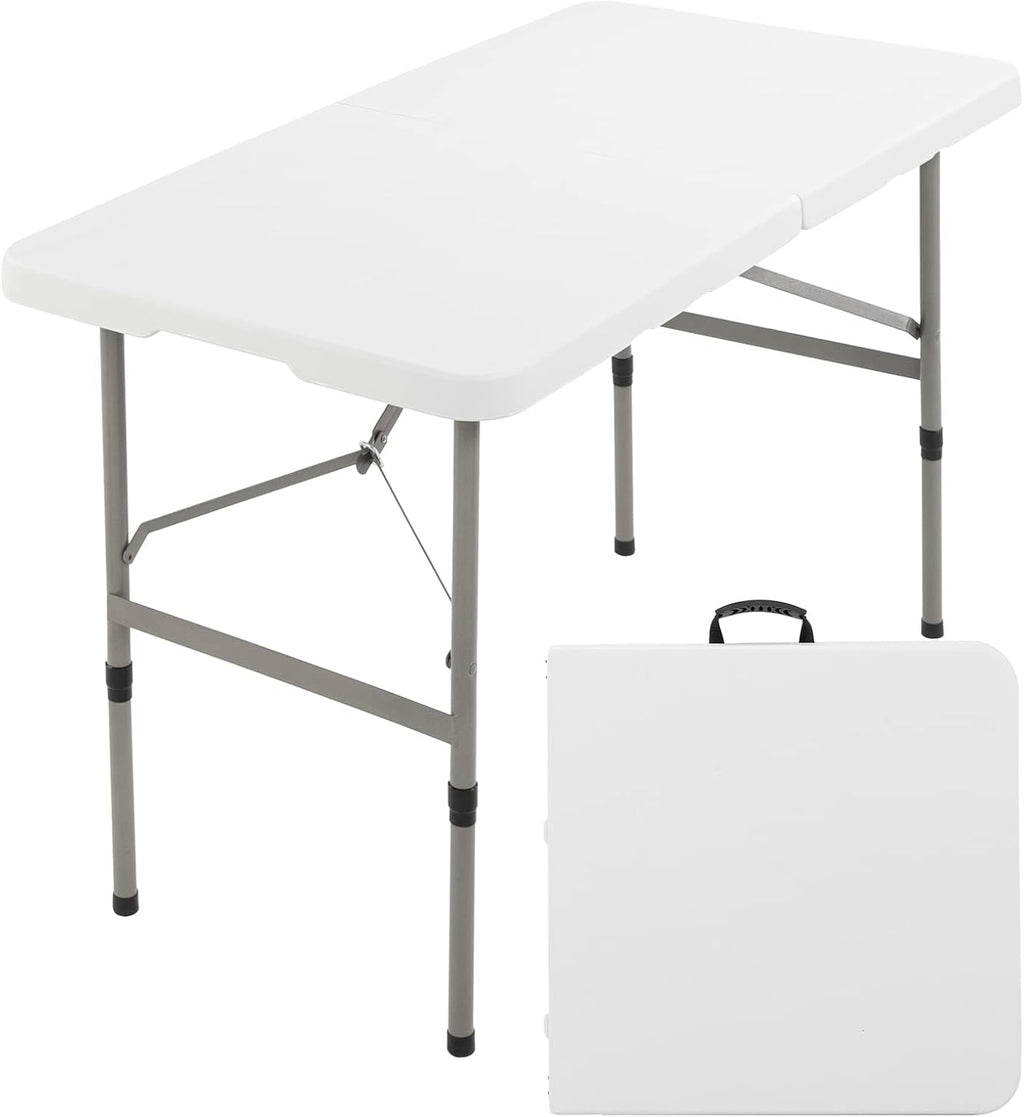 White Granite 32 Round Folding Plastic Table G309