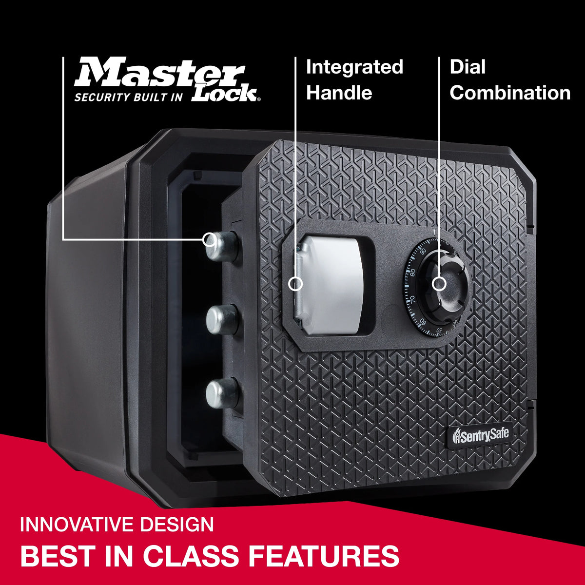Large Fire-Resistant Safe with Combination Lock W452