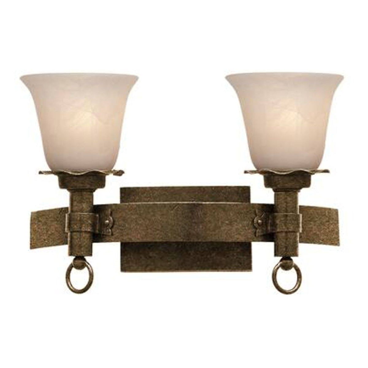 Antique Copper 2 Light Bath O402260