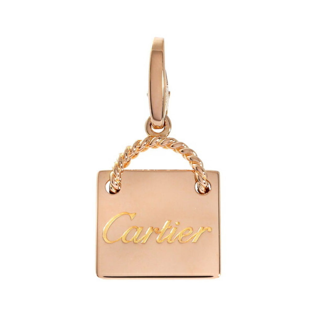 Pink Gold Charm Shopping Bag L5813