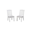 Gray and White Dining Chair Set of Two I7412