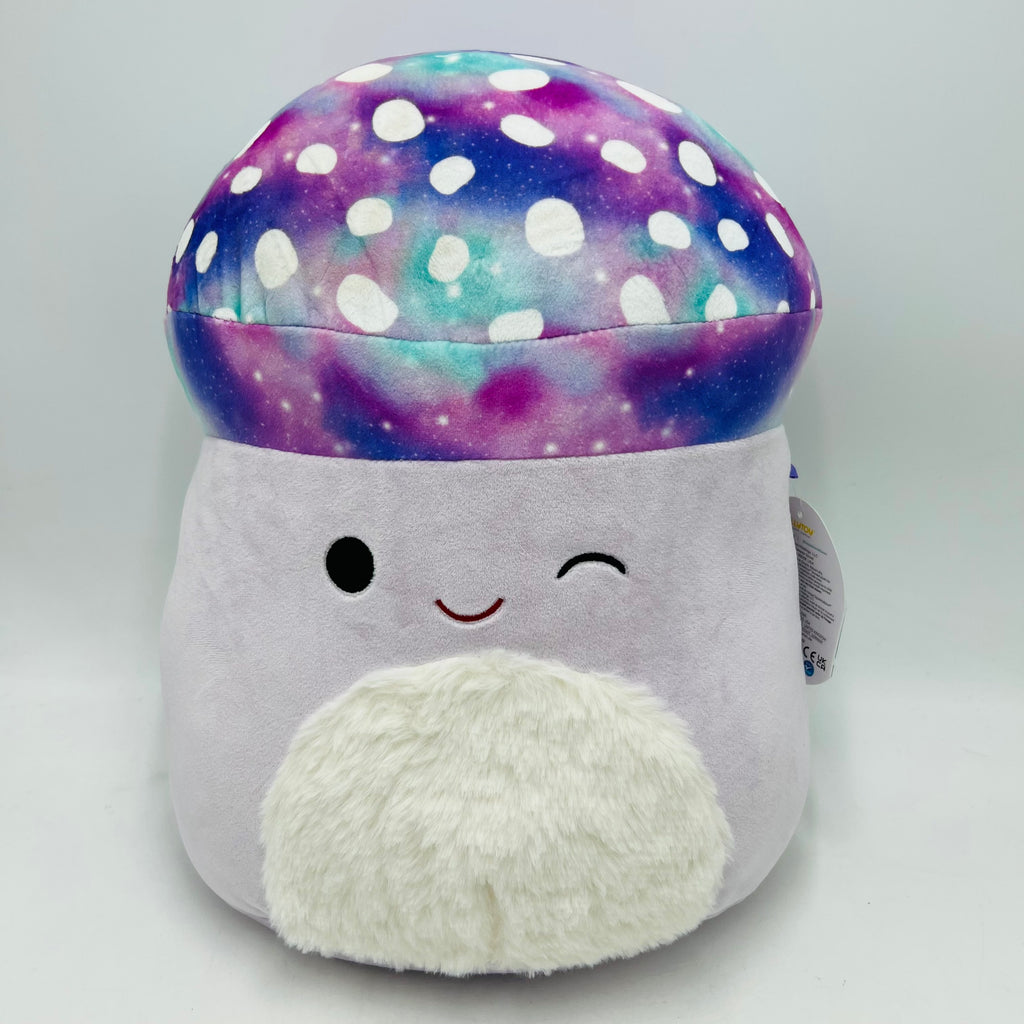 14" Purple Mushroom Stuffed Animal T10127