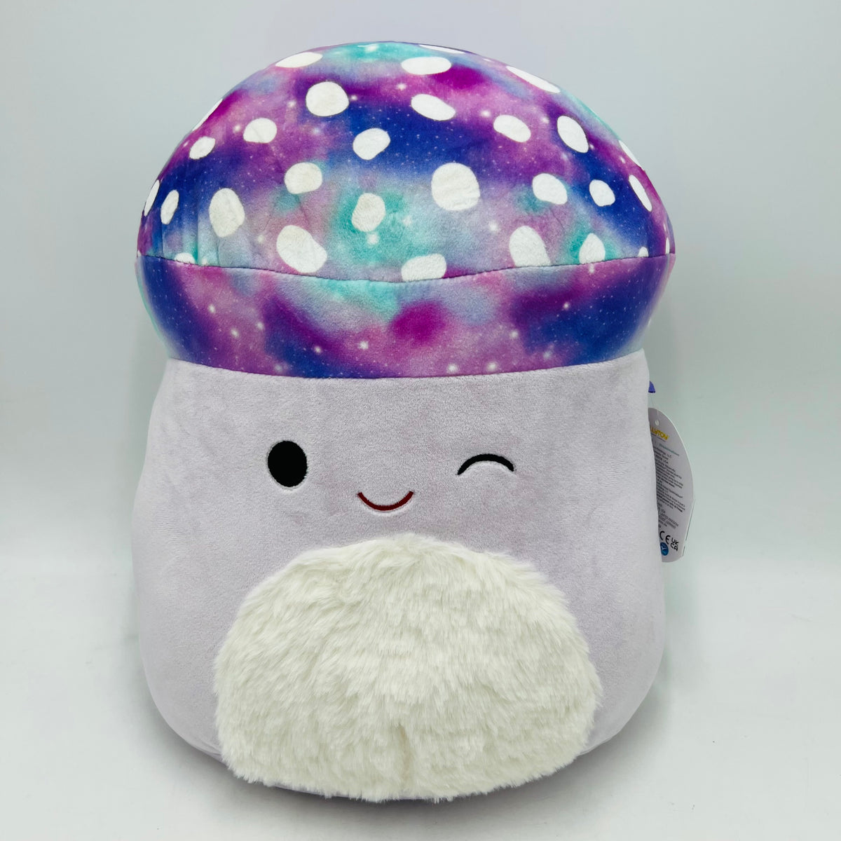 14" Purple Mushroom Stuffed Animal T10127