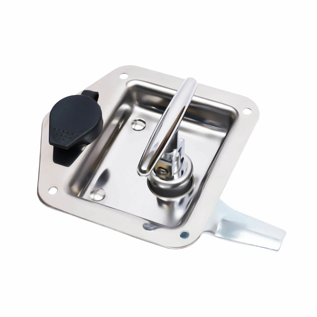 6Pcs Stainless Steel T-Handle Lock Tool Latch with Keys C17344