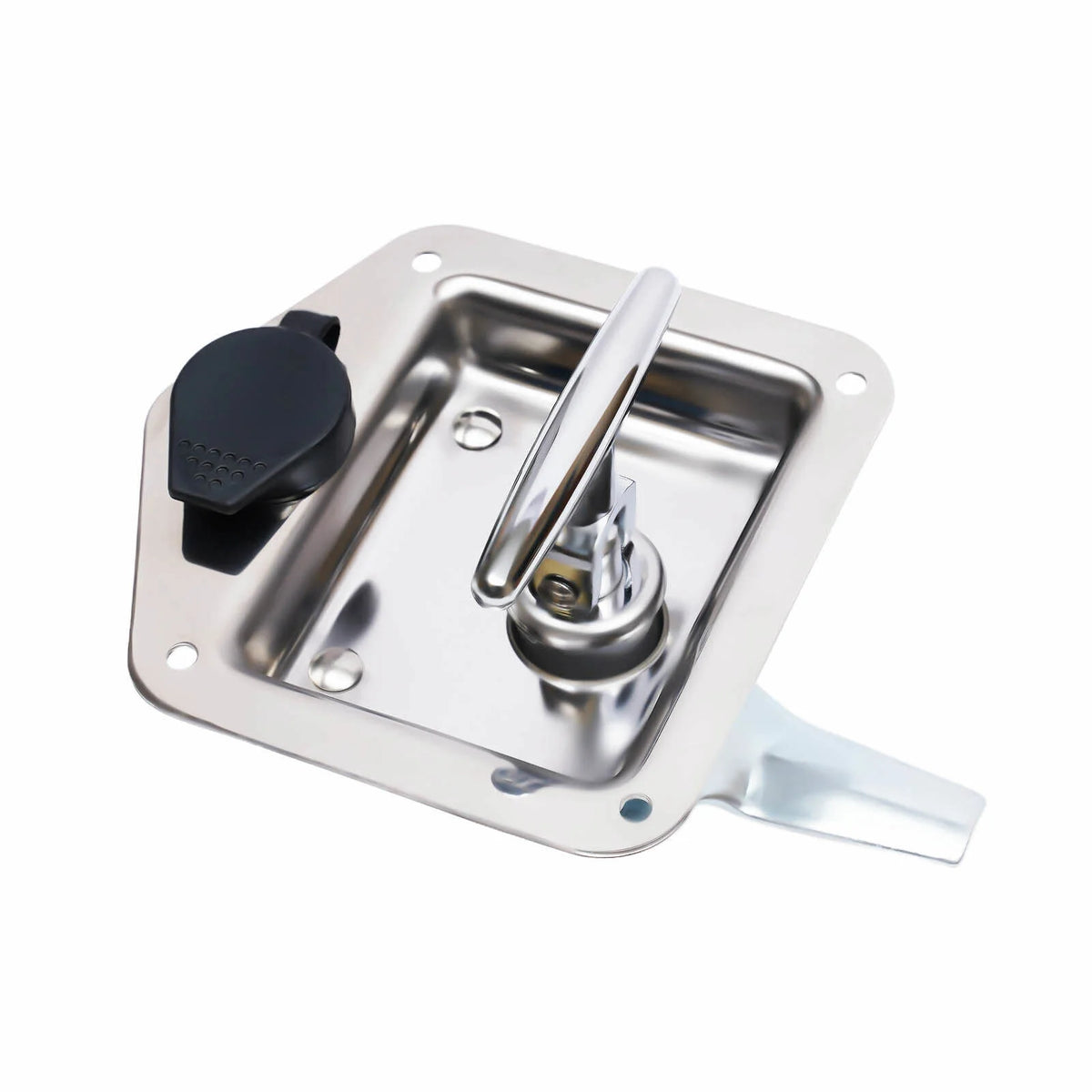 6Pcs Stainless Steel T-Handle Lock Tool Latch with Keys C17344