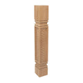 Unfinished Solid Cherry Kitchen Island Leg O369971