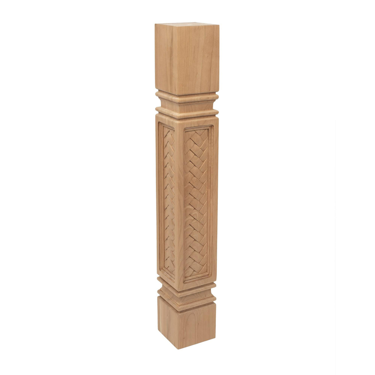 Unfinished Solid Cherry Kitchen Island Leg O369971