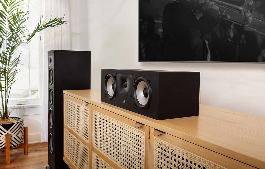 Compact Center Channel Speaker, Midnight Black I47864