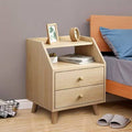 Double Drawer Nightstand Bedside Cabinet Z650