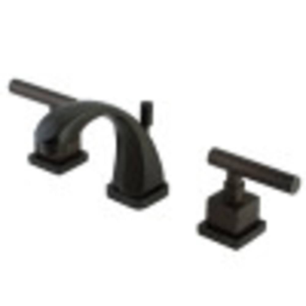 Oil Rubbed Bronze Mini Widespread Lavatory Faucet with Pop-Up E578