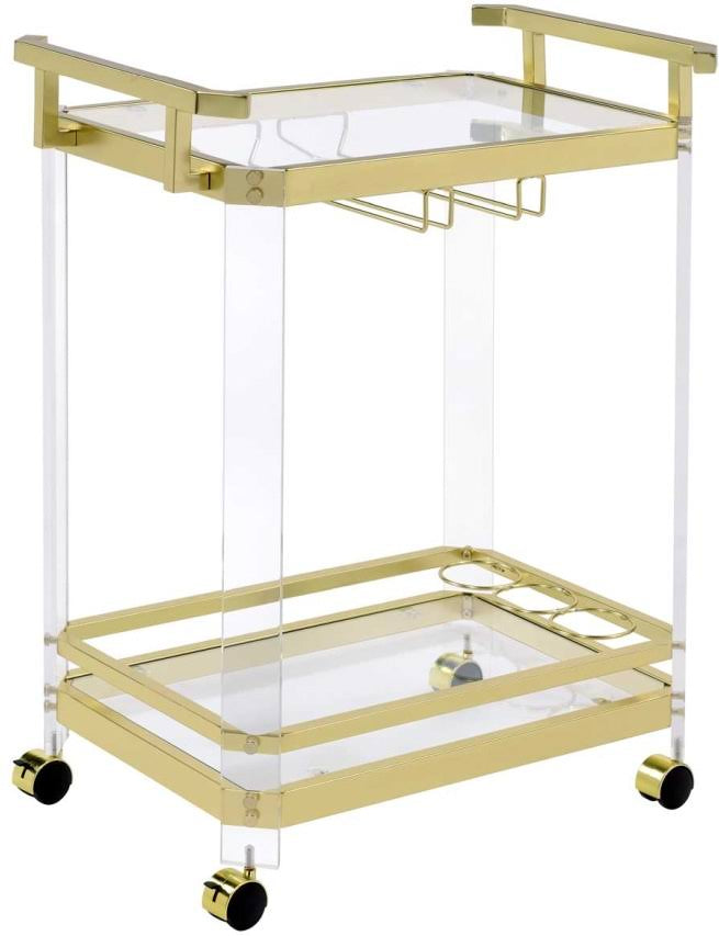 Gold Server Cart E70752