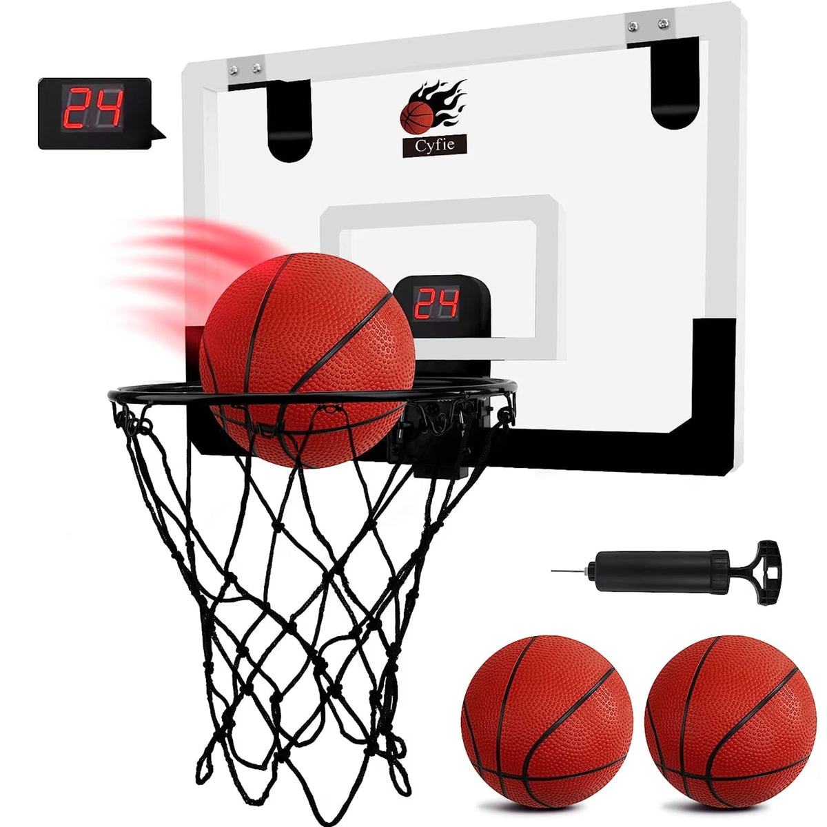 Mini Basketball Hoop Toys with Score Record and Sounds H787