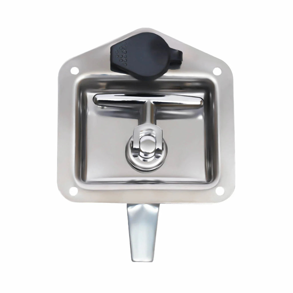 6Pcs Stainless Steel T-Handle Lock Tool Latch with Keys C17344