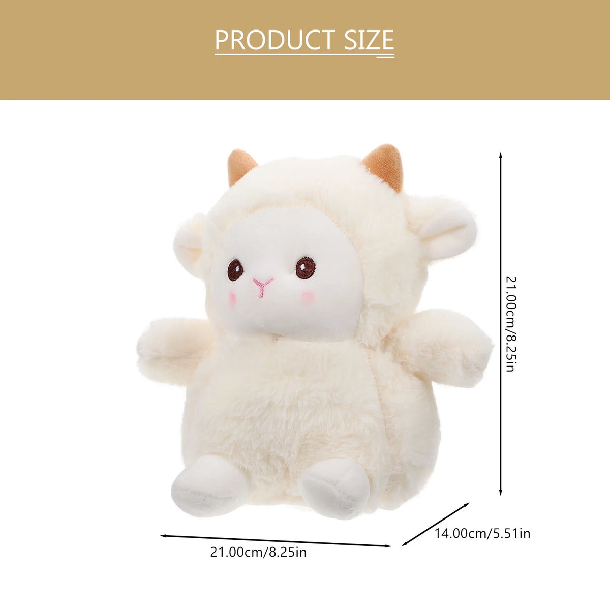 Plush Dog Toys Stuffed Lamb Chew Ball J872