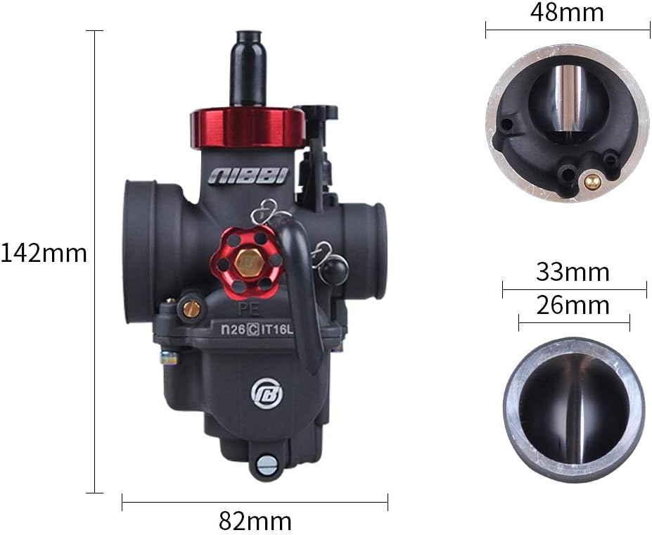 26mm GY6 125CC Carburetor PE26mm with Carburetor Jets A53548