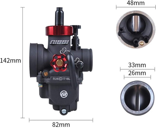 26mm GY6 125CC Carburetor PE26mm with Carburetor Jets A53548