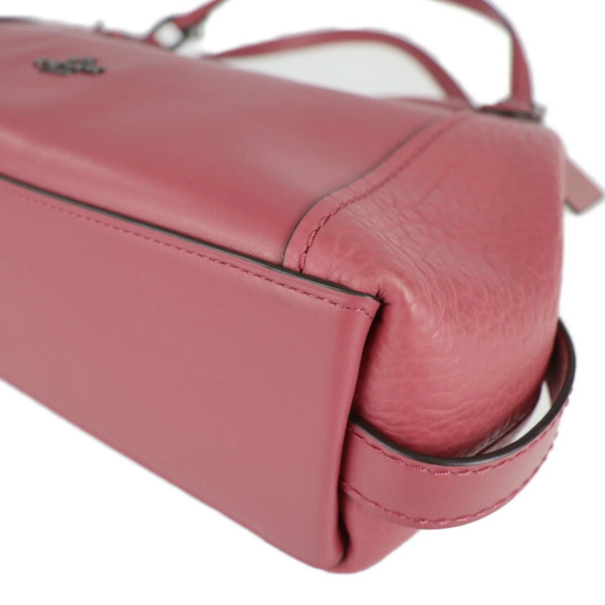 Pink Leather 2WAY Shoulder Bag A1738