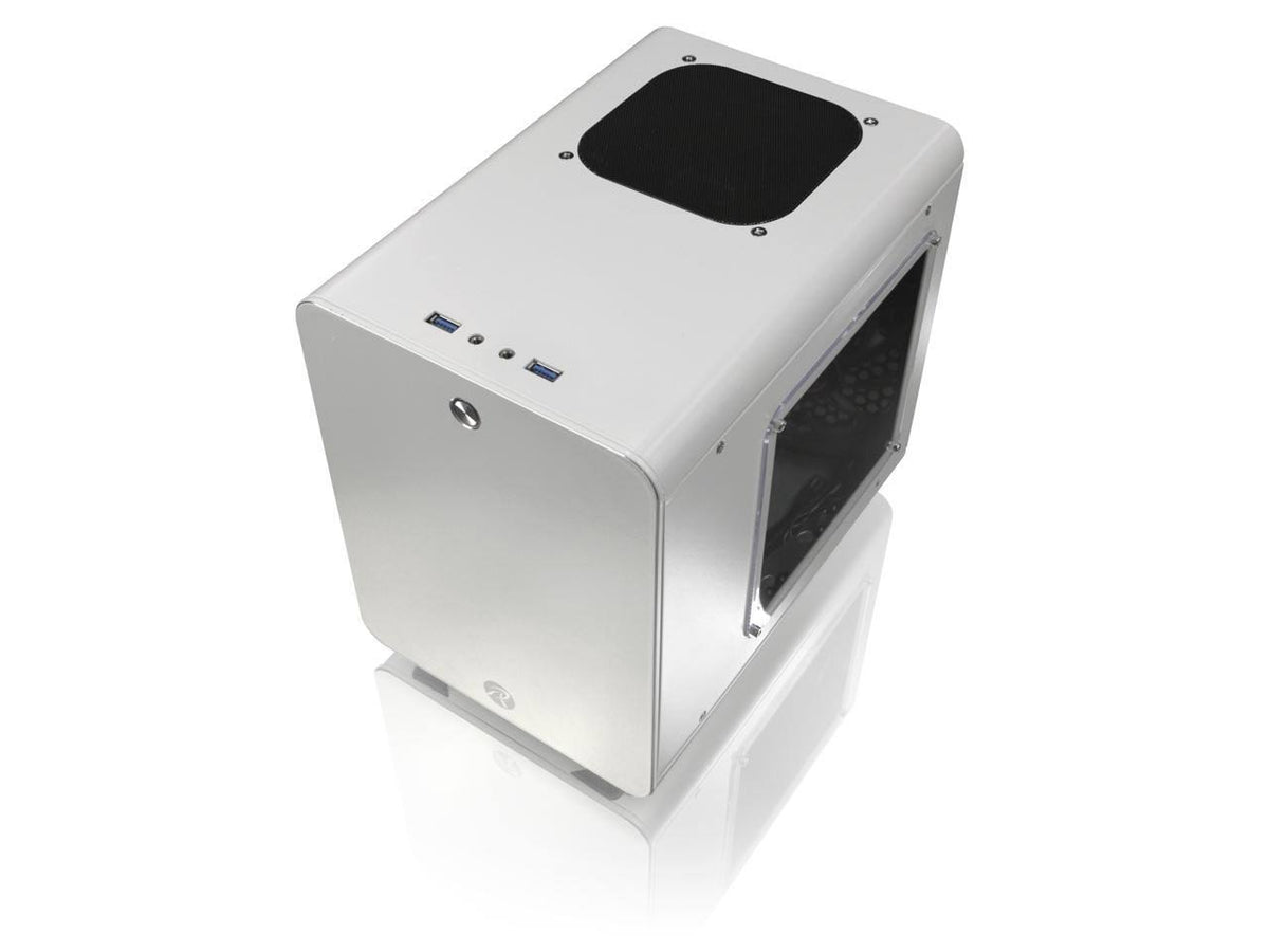 White Alu. M-ITX Case Y784