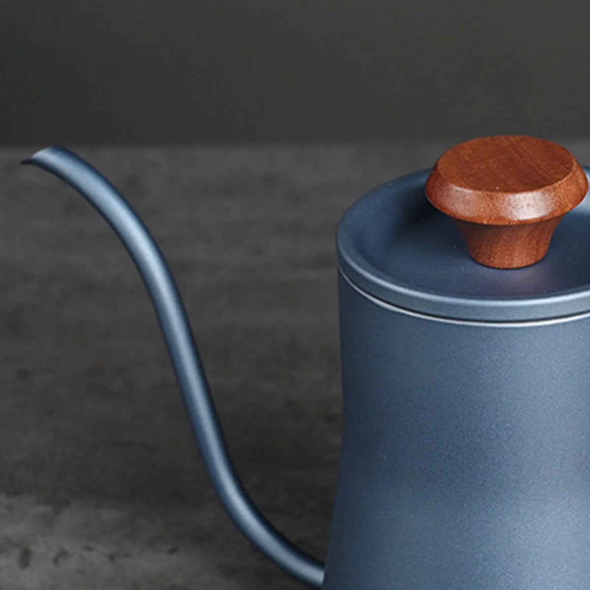 Blue Gooseneck Drip Kettle M781