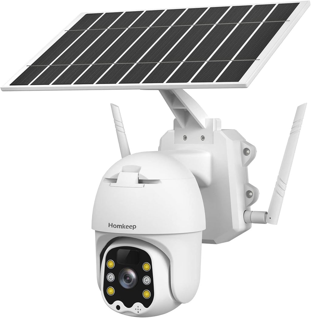 Wireless PTZ 360° View 1080P Security Camera with Full Color Night Vision W301369