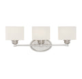 3 Light Satin Nickel Bath Bar N1404