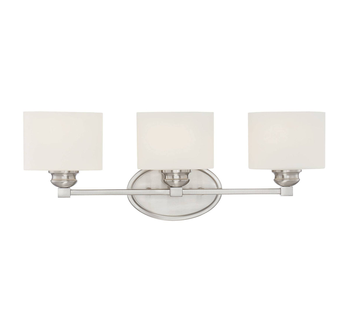 3 Light Satin Nickel Bath Bar N1404