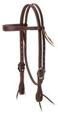 Slim Cowboy Browband Headstall with Iron Hardware N38920