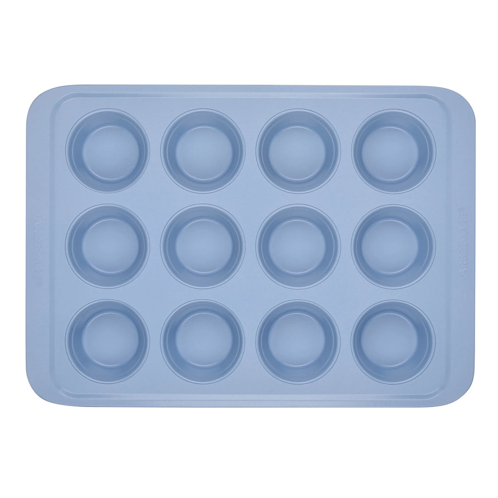 Nonstick Bakeware Sheet Pan and 12-Cup Muffin Pan Set, 2-Piece H8278