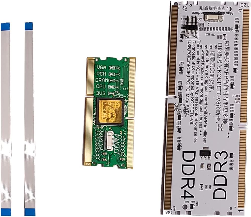 V8 Multifunction Laptop and Desktop PC Post Diagnostic Test Card Y374290