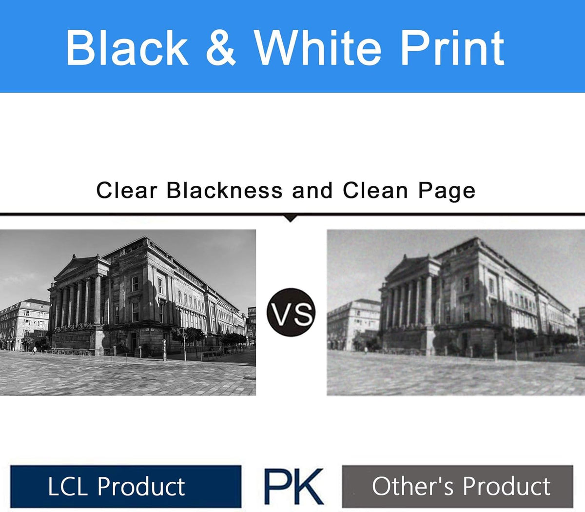 Compatible Toner Cartridge Replacement for Lexmark 60F1000 (2-Pack Black) R82616