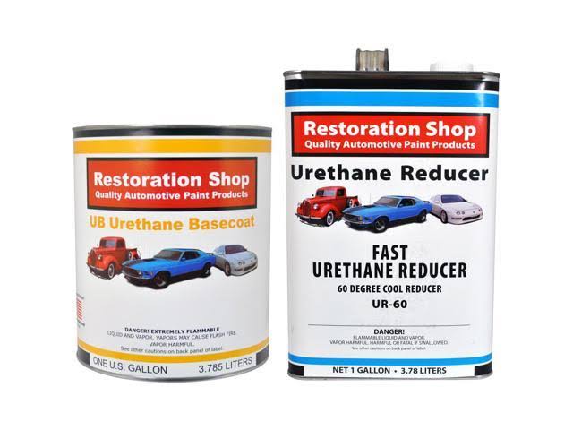 Silver Blue Metallic Gallon Urethane Basecoat Clearcoat Car Auto Paint Kit T35048