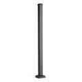 Charcoal Black Aluminum Deck Post X285
