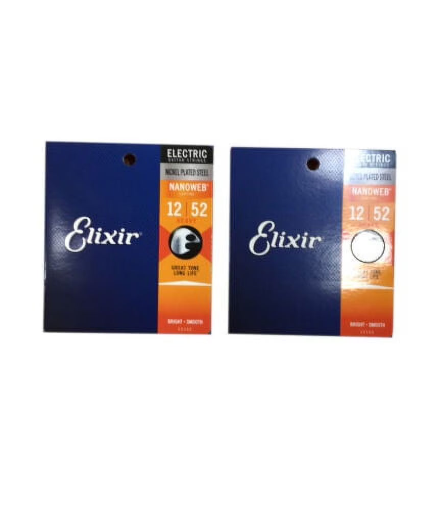 2-Pack Electric Guitar Strings Heavy 12-52 H23764