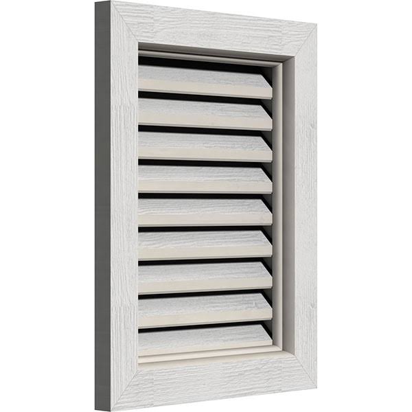 Primed Rough Saw Vertical Gable Vent S3626