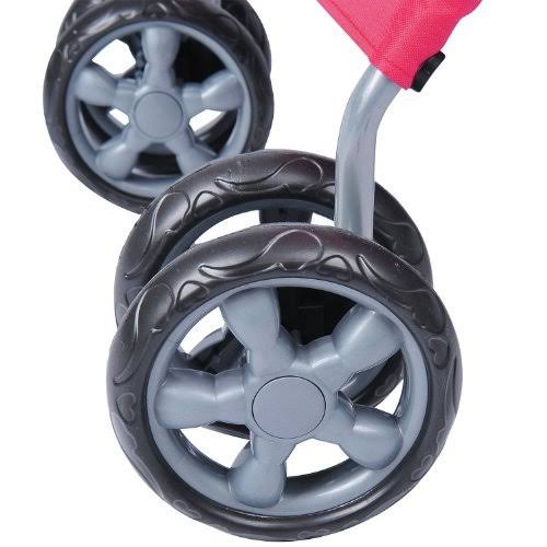 Red 4-Wheel Pet Stroller T496530
