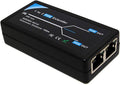 2 Port POE Extender Repeater 100 Meters 1 in 2 Out 10,100Mbps for Security POE Camera Over Cat5/Cat6 Cables A25893
