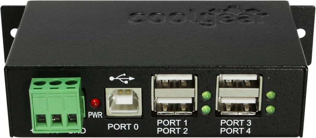 4-Port Industrial USB 2.0 Powered Pack of 2 X570917