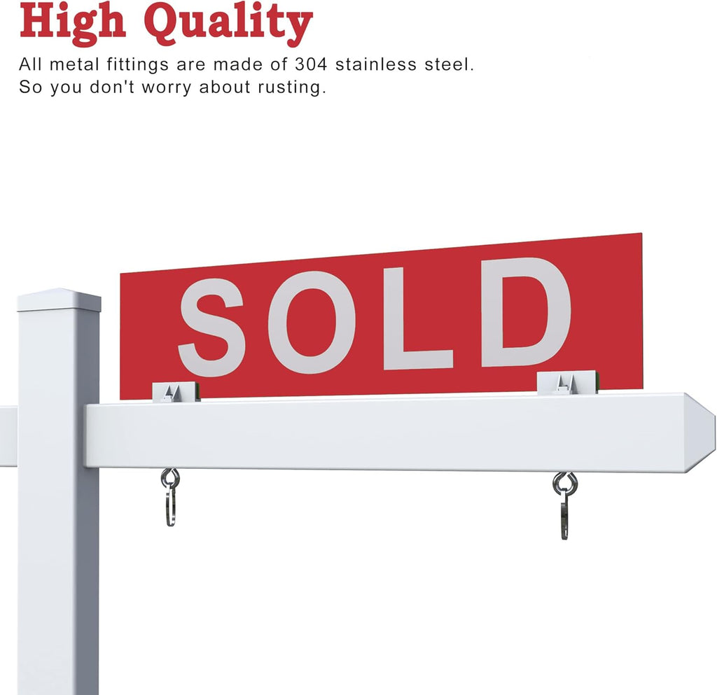 Real Estate Sign Post Vinyl V645