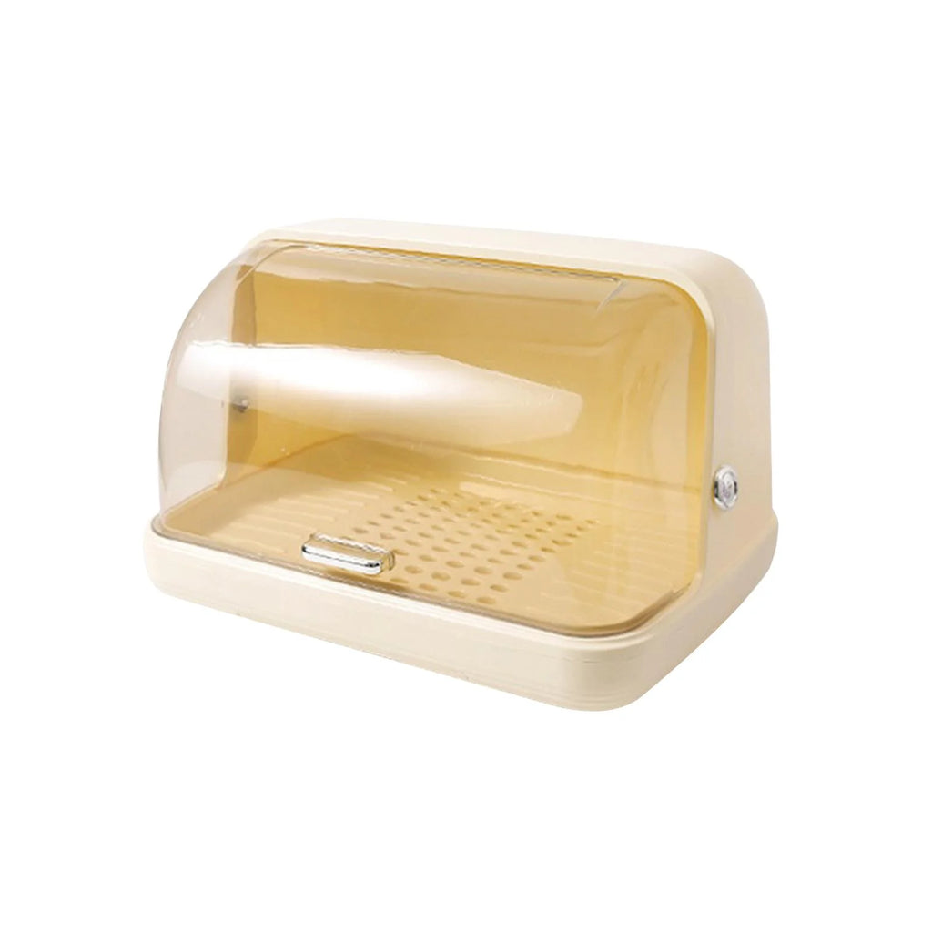 Creamy yellow Cup Storage Rack with Lid Y309326