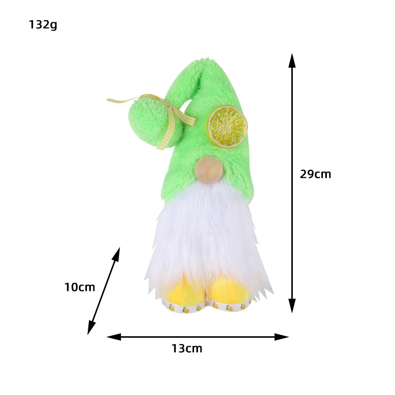 Lemon Doll Plush Gnome Puppet V42122