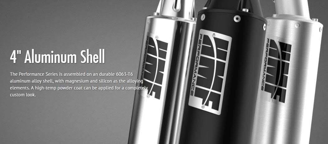 Orange Performance Slip on Exhaust S34532